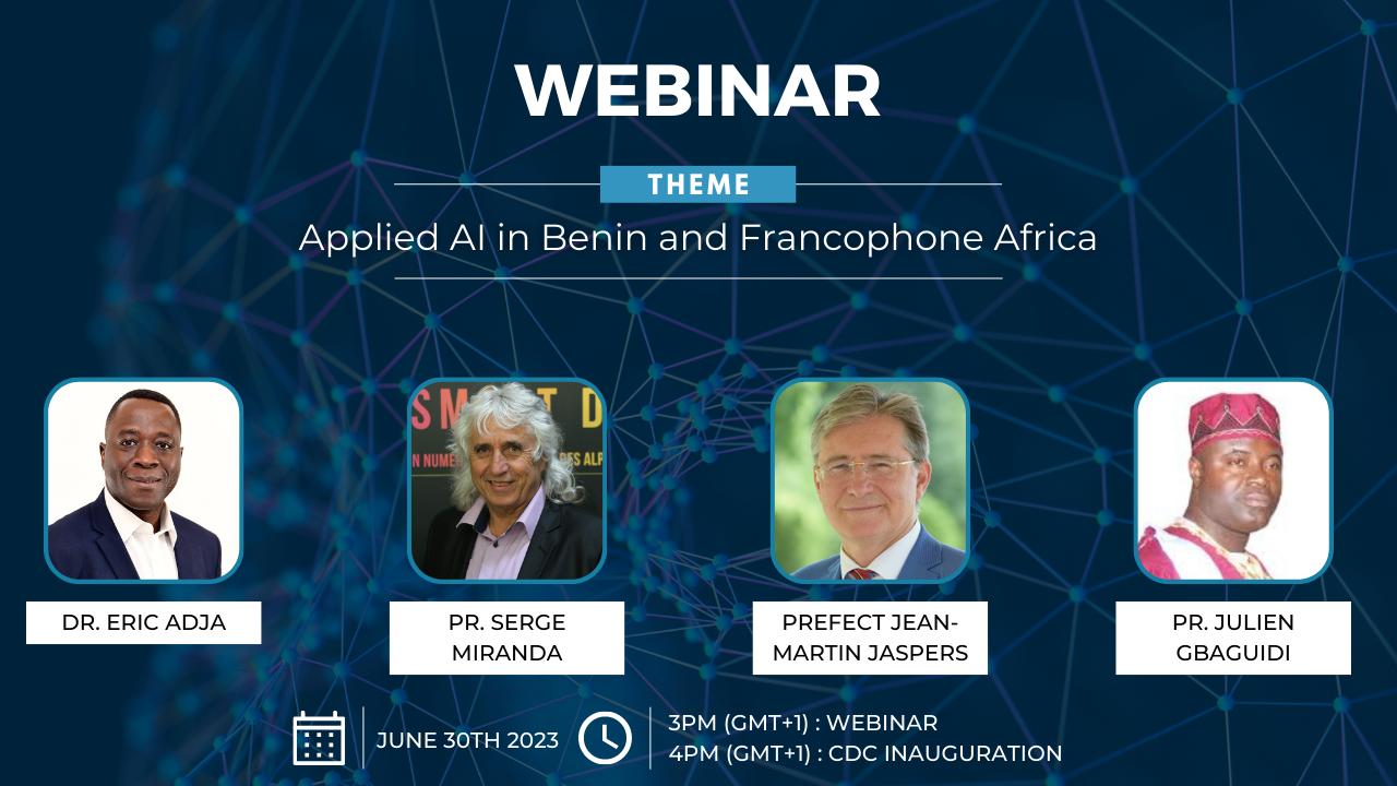 Webinaire enseignement de l'IA appliquée au bénin et en Afrique francophone